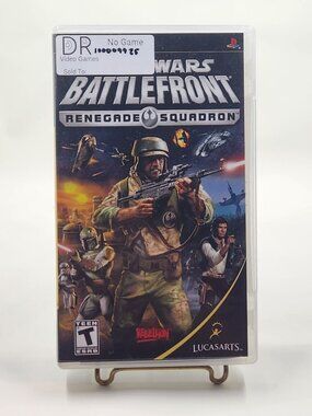 Star Wars Battlefront Renegade Squadron Case and/or Booklet for PSP